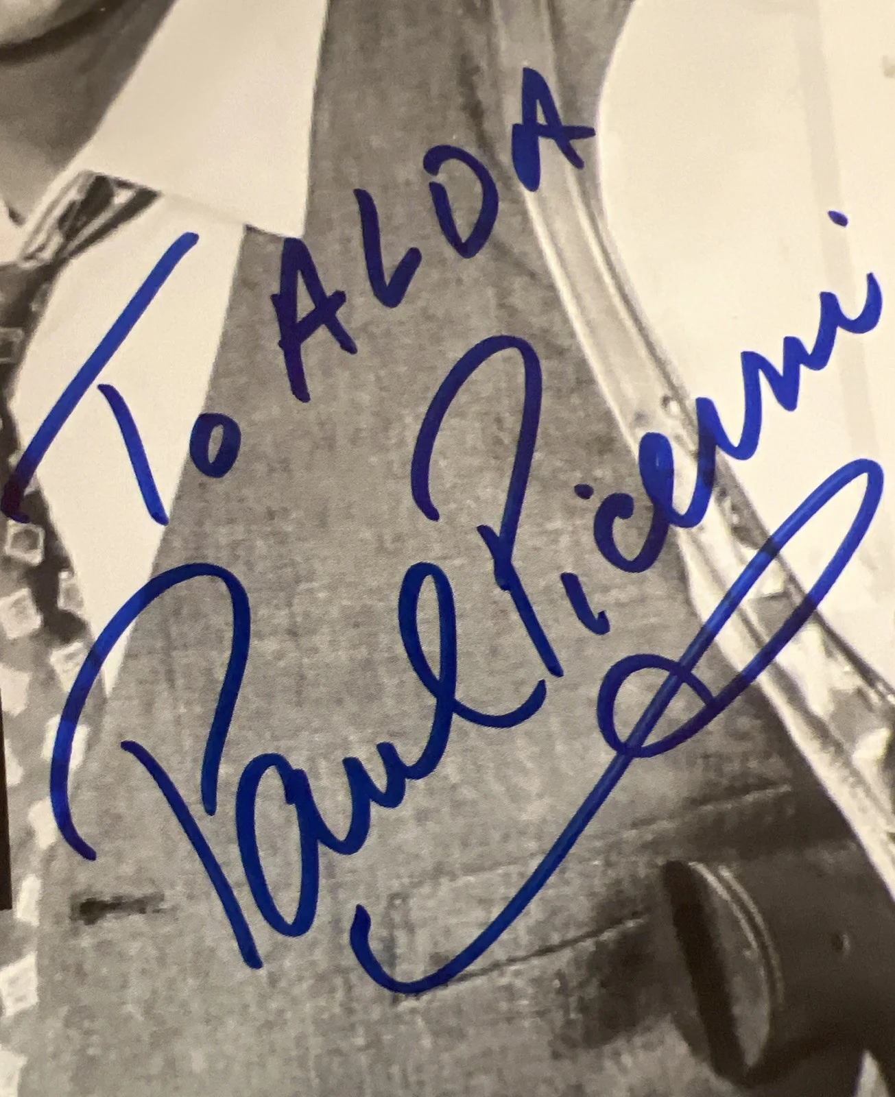 PAUL PICERNI & DANA WYNTER Authentic Autographs Signed At Knoxville Festival, image 2