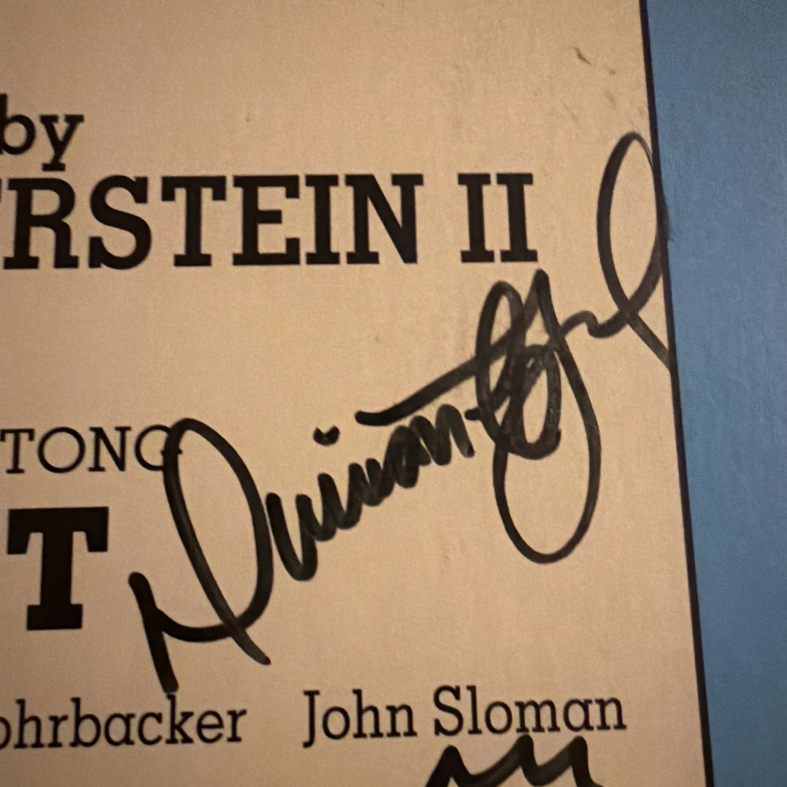 1996 Rodgers & Hammerstein State Fair 14 Cast Signed Poster, image 4