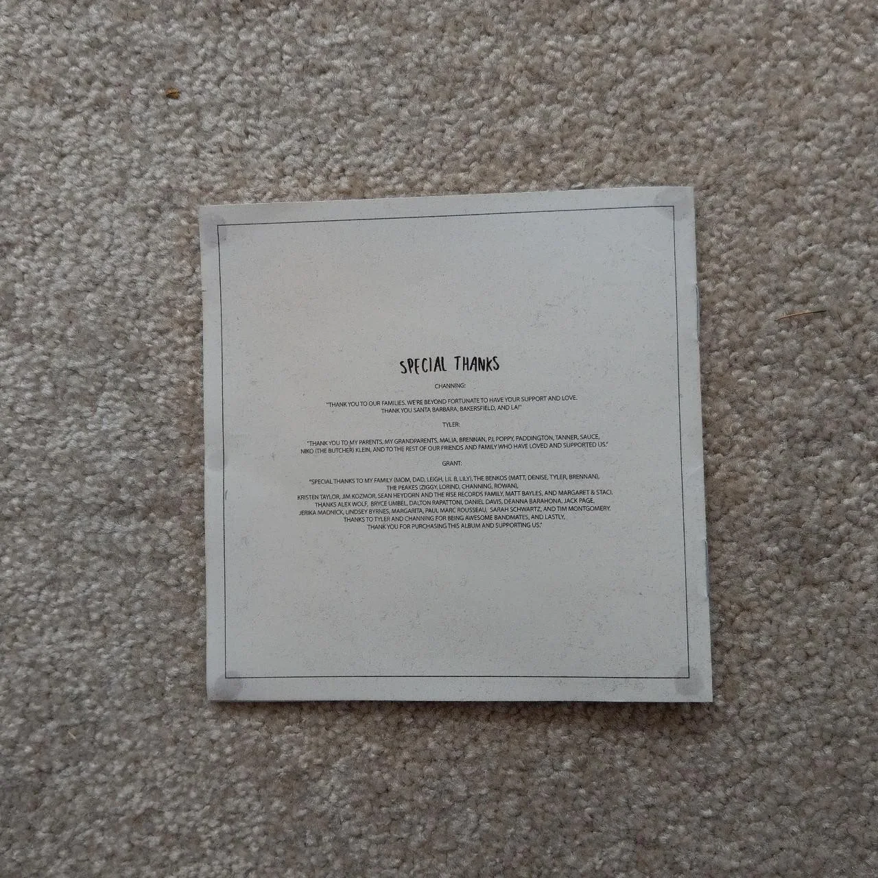 Arlington A Walk Through Jackson County Autographed CD with Signed Booklet, image 4