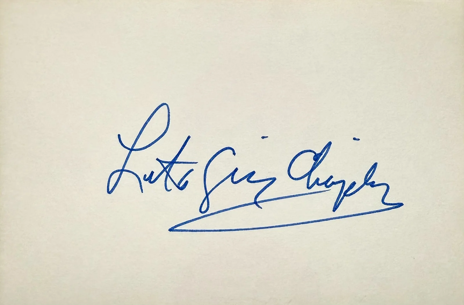 Lita Grey Chaplin — LITA GREY CHAPLIN Signed Autograph 4x6 INDEX CARD Charlie Chaplin THE GOLD RUSH, image 3