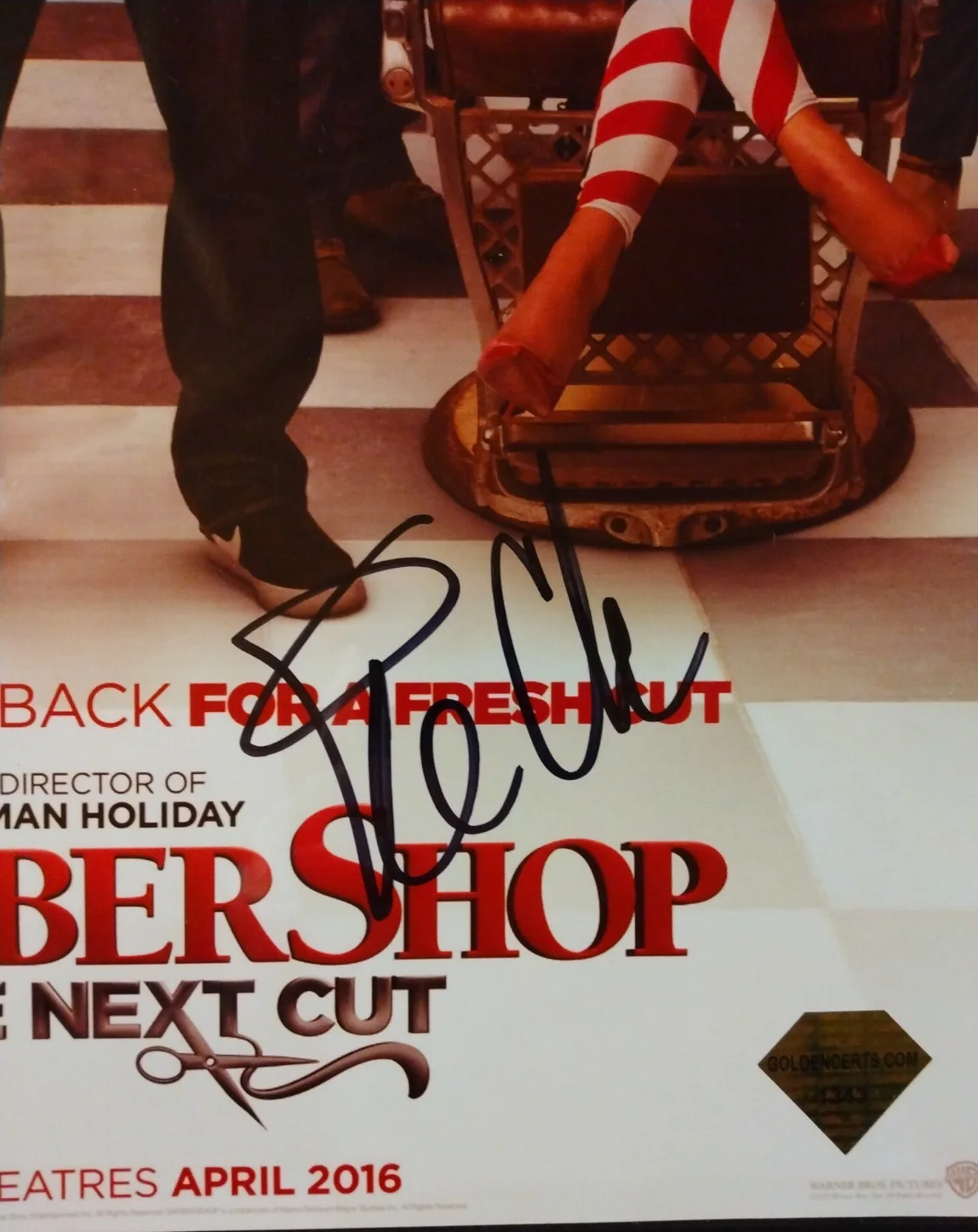 ICE CUBE — Ice Cube signed autographed Barber Shop 11x17 photo COA #1343 AUTO, image 2