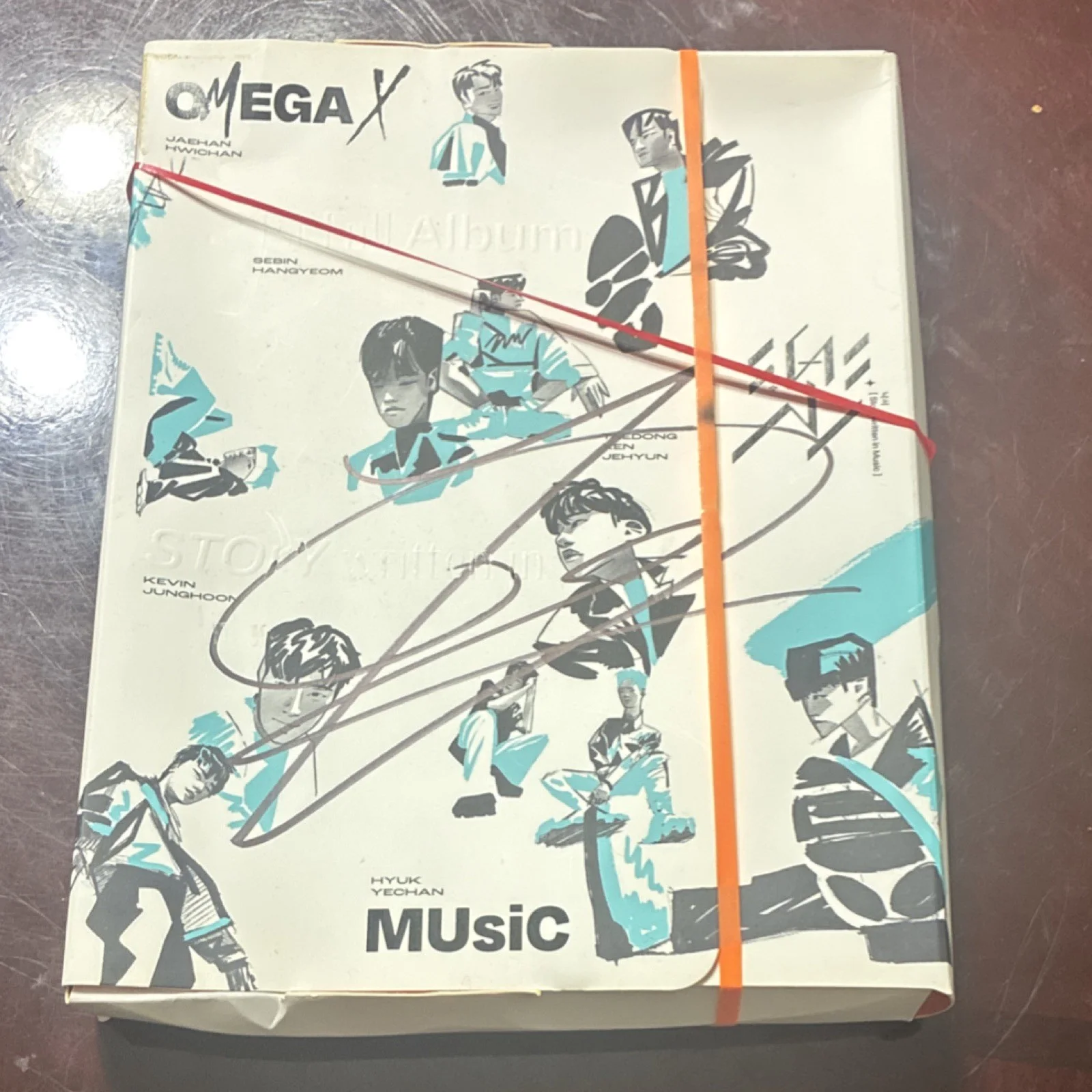 OMEGA X Autographed CD Album Story Written in Music with Booklet, изображение 2