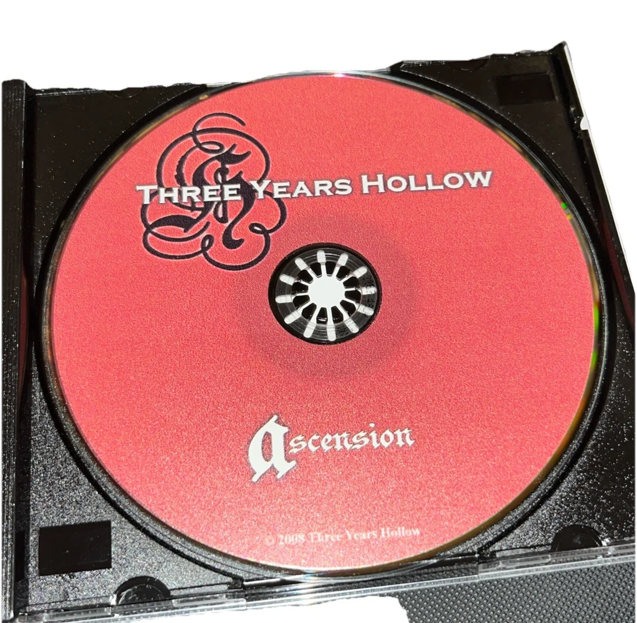 Three Years Hollow - Ascension (CD, 2008) SIGNED AUTOGRAPH Nu Metal Rare 3, image 3