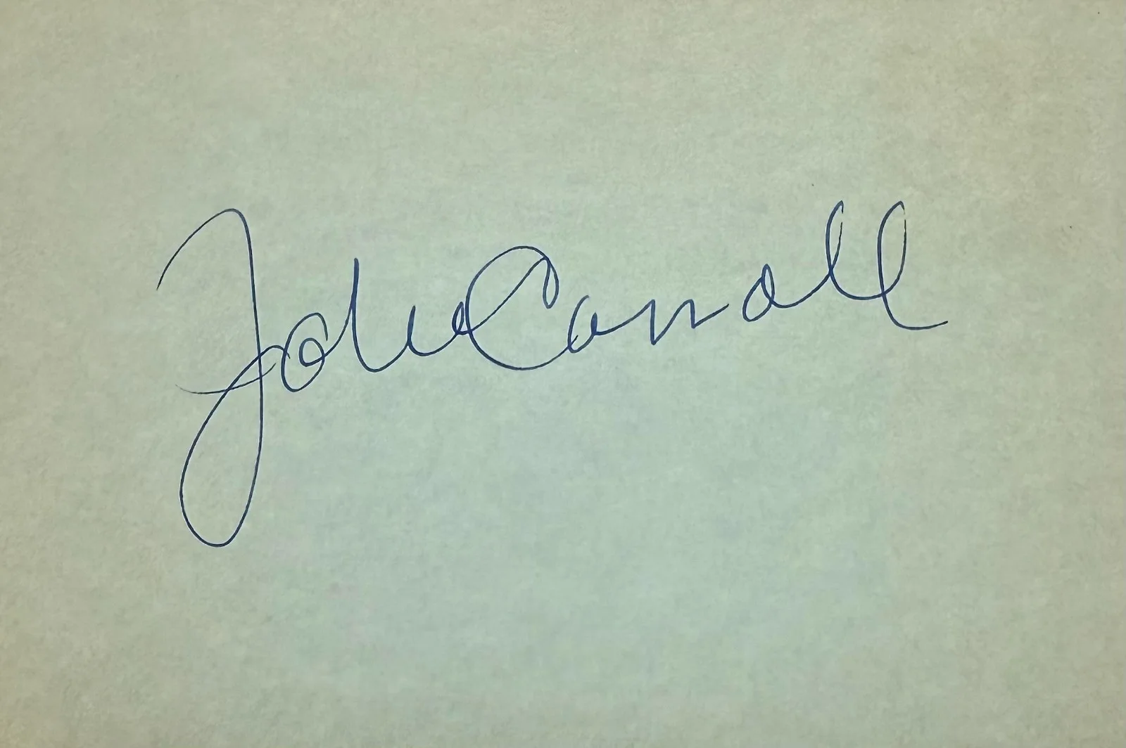 John Carroll — JOHN CARROLL Signed Autographed 4x6 INDEX CARD Zorro Rides Again Flying Tigers, изображение 3