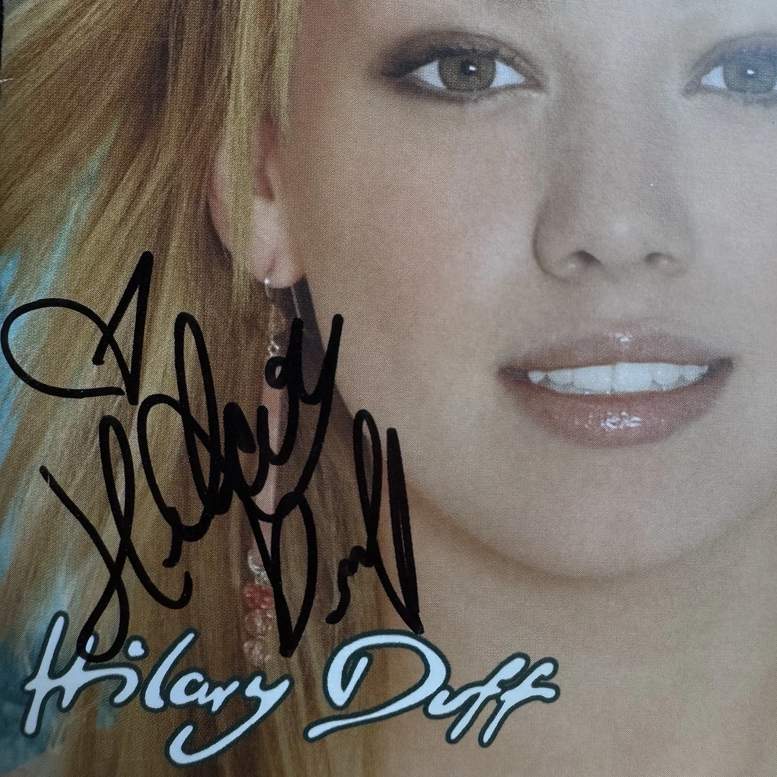 Hilary Duff Metamorphosis Signed Autograph Autographed CD Beckett BAS Lizzie, image 3