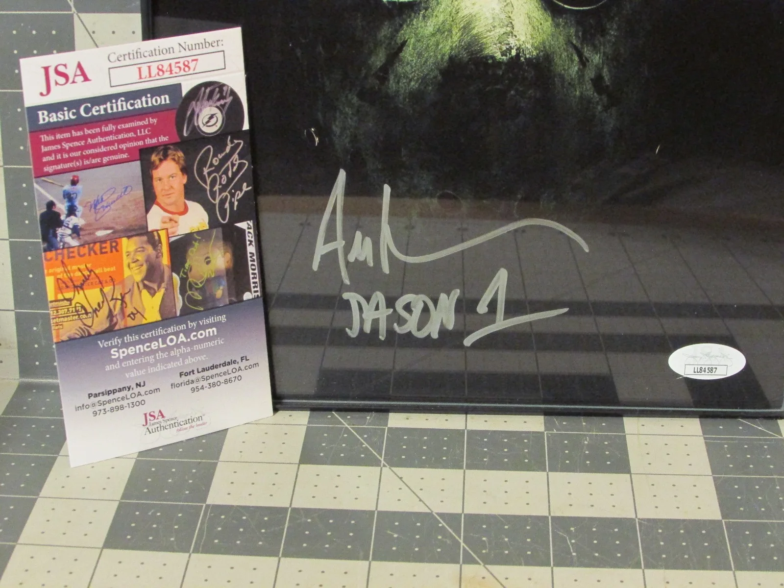 Ari Lehman — Ari Lehman Signed Photo Autograph, Friday the 13th, 8x10, JSA COA, FREE Ship/48, image 3