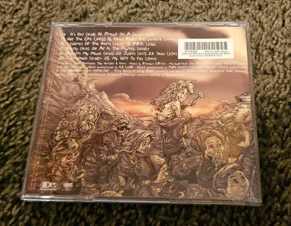 Korn - Follow The Leader SIGNED AUTOGRAPH CD! MUNKY! HEAD! RARE!, изображение 4