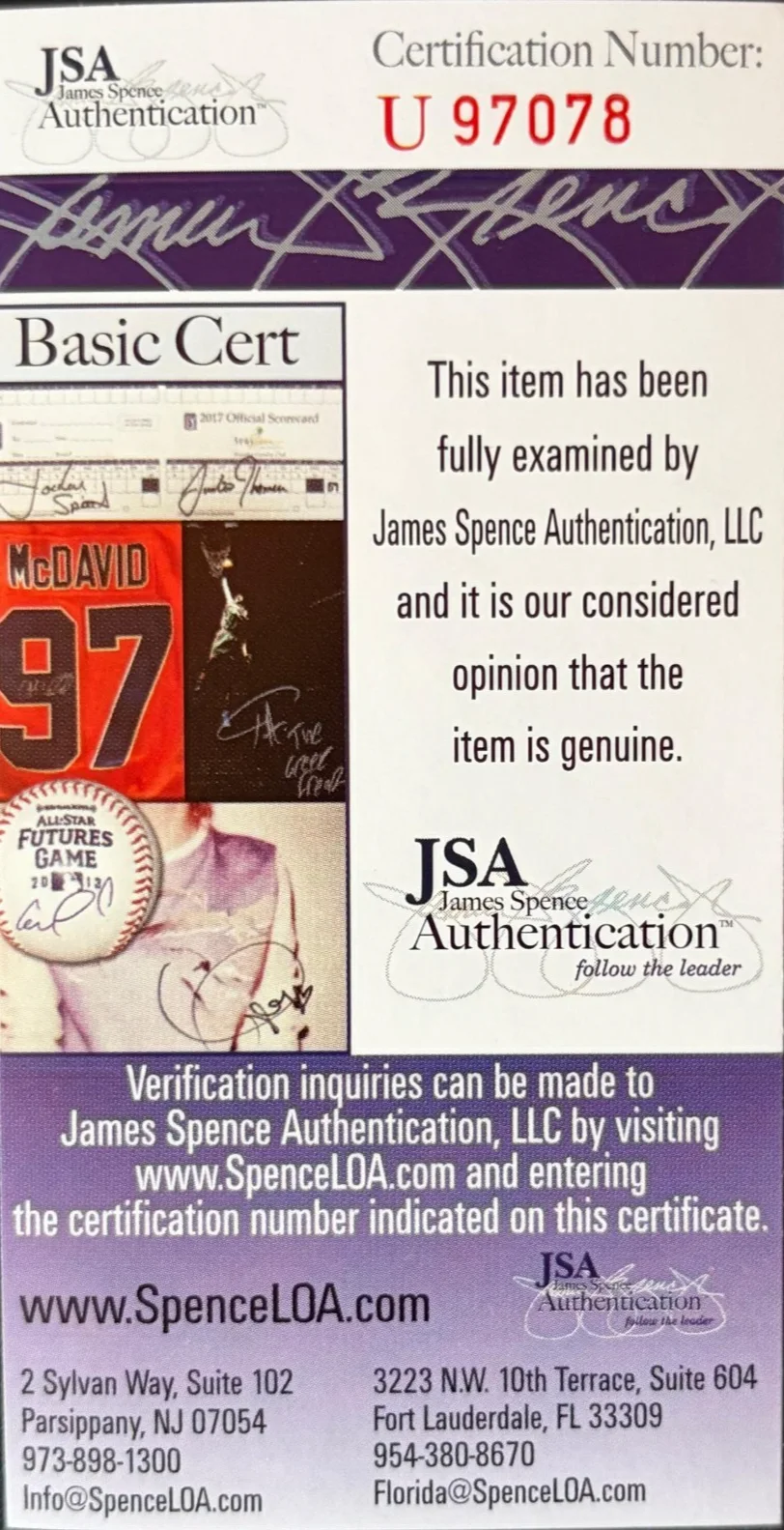 Derez De'Shon — DEREZ DE'SHON SIGNED AUTOGRAPHED 8X10 PHOTO HARDAWAY PAIN 2 RARE JSA COA, изображение 4