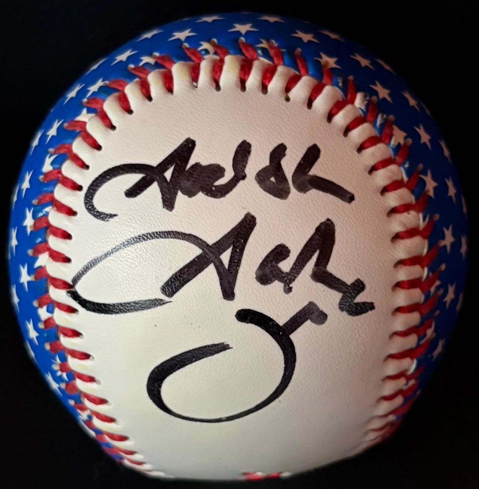 Garth Brooks — GARTH BROOKS SIGNED AUTOGRAPHED FENDER BASEBALL RARE COUNTRY PSA COA C