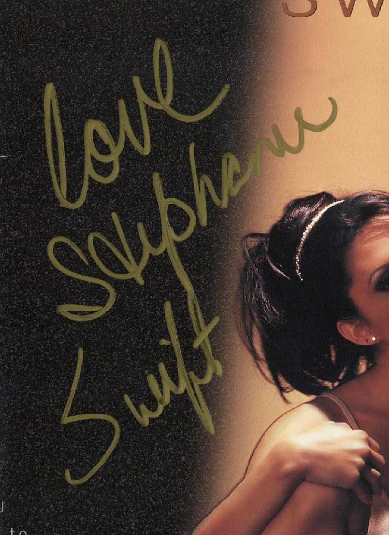 STEPHANIE SWIFT SIGNED KNOCKOUT PROMO POSTER XXX PORN ACTRESS RARE BECKETT BAS, изображение 2