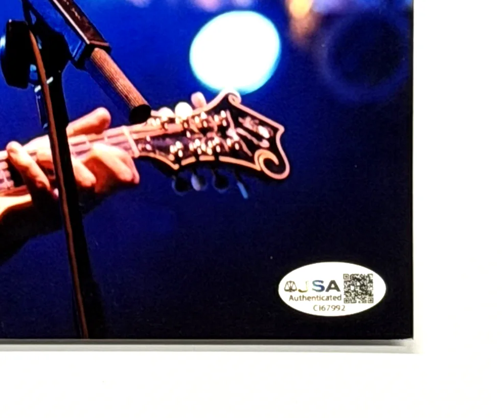 Leftover Salmon Drew Emmitt Signed 8x10 Photo Auto JSA COA Bluegrass Mandolin, image 4