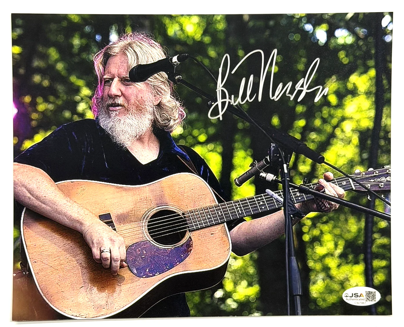 Bill Nershi Signed 8x10 Photo String Cheese Incident JSA Authenticated CI67987, image 2