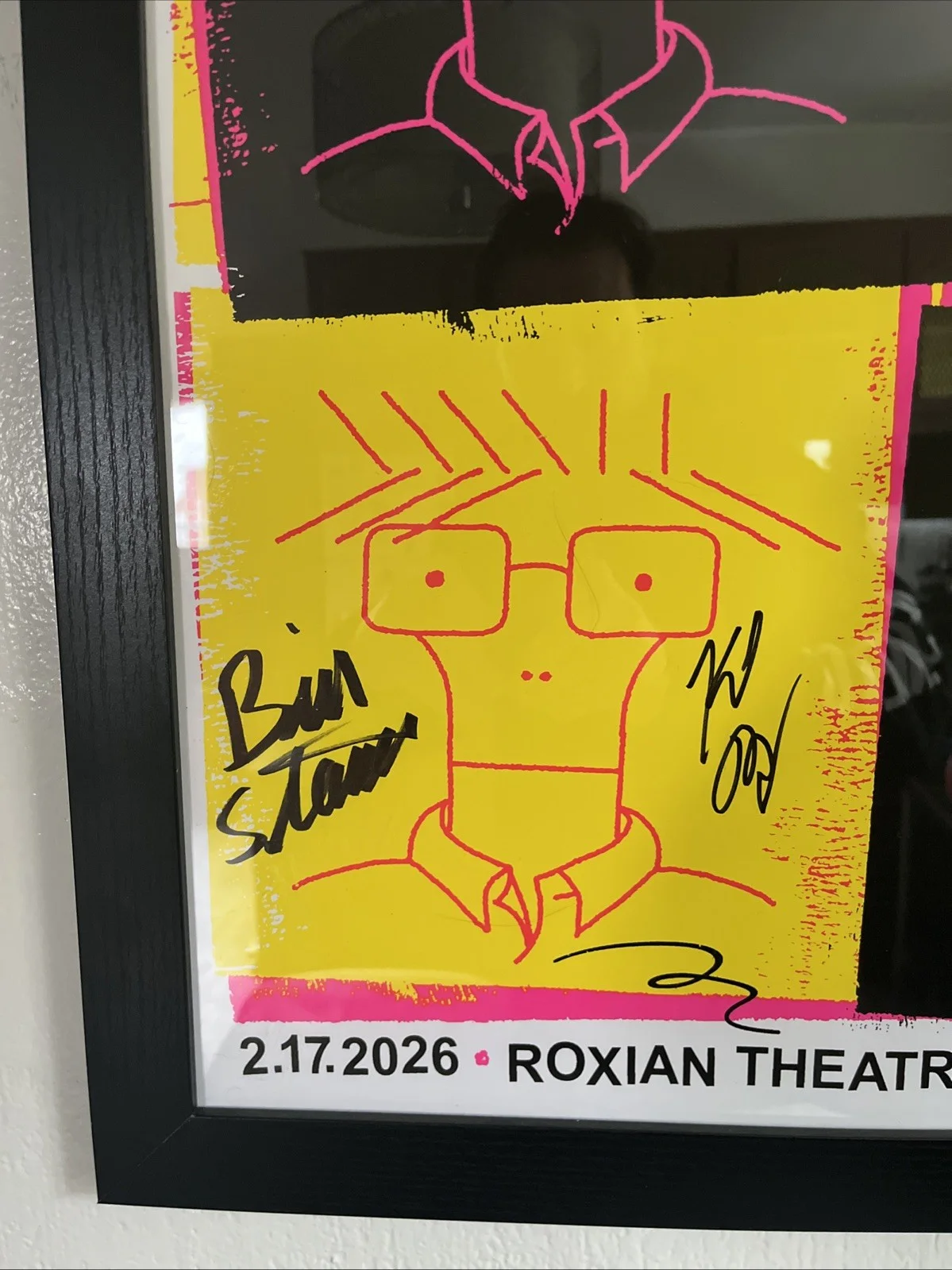Descendants Tour Poster Signed By Band Warhol Inspired Authentic Pittsburgh Show, изображение 2