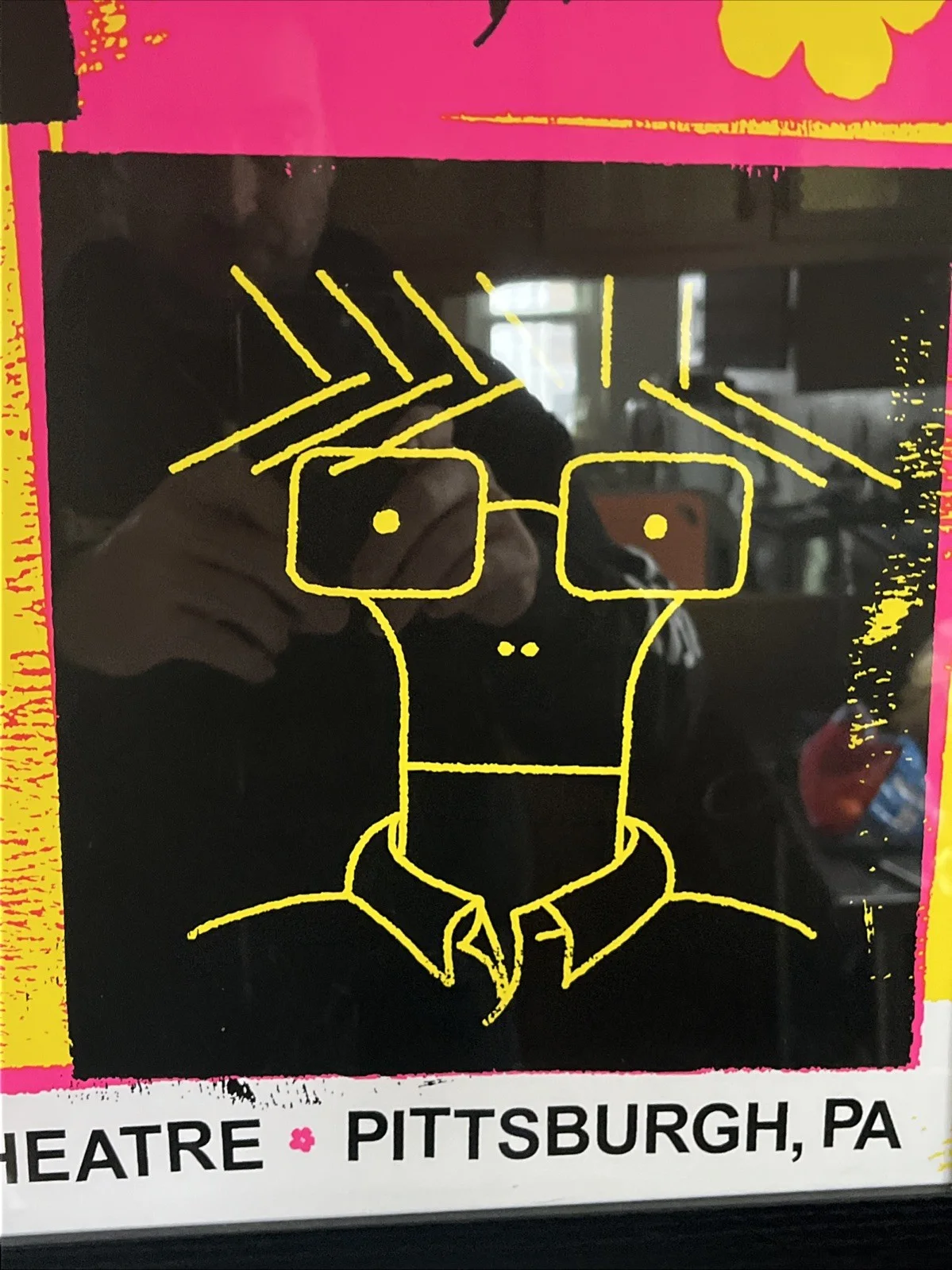 Descendants Tour Poster Signed By Band Warhol Inspired Authentic Pittsburgh Show, изображение 4