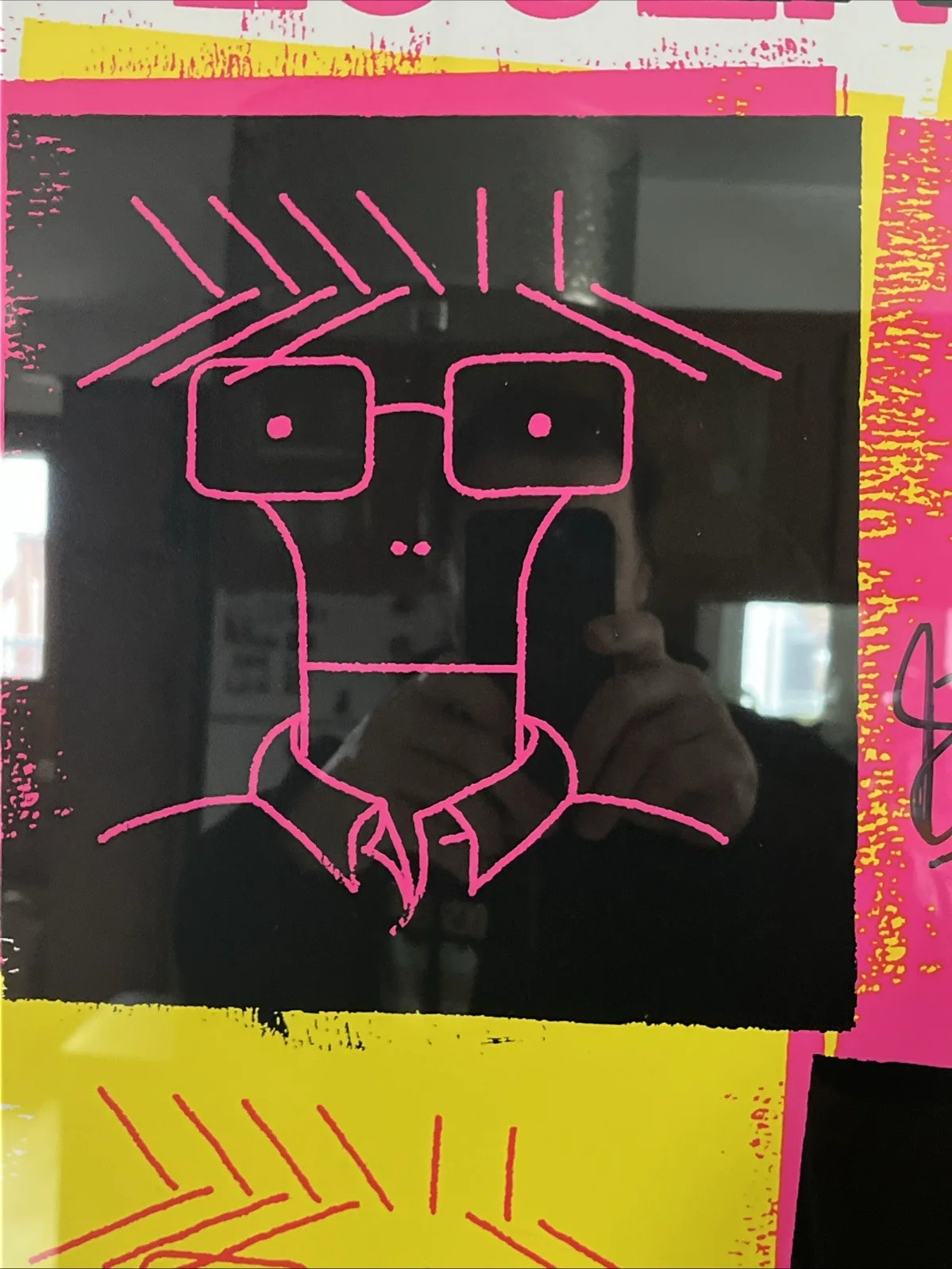 Descendants Tour Poster Signed By Band Warhol Inspired Authentic Pittsburgh Show, изображение 5