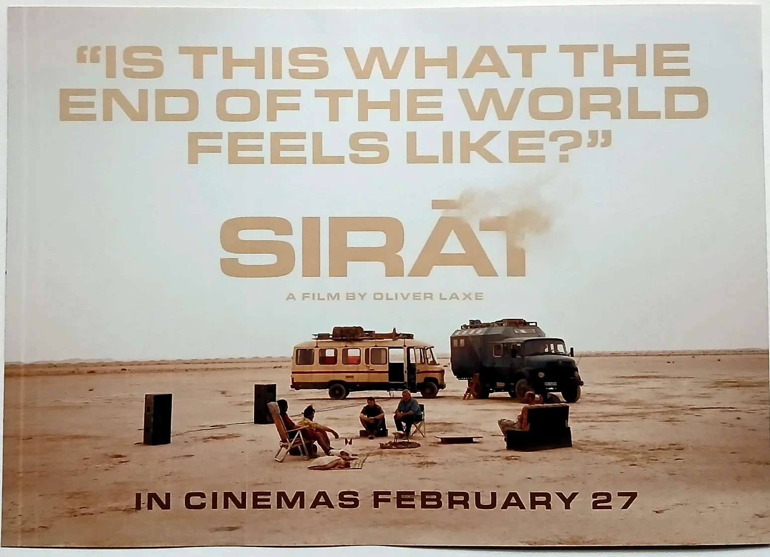 Sirat Film Movie Flyers x 2 Oliver Laxe ( Not a DVD ), image 3