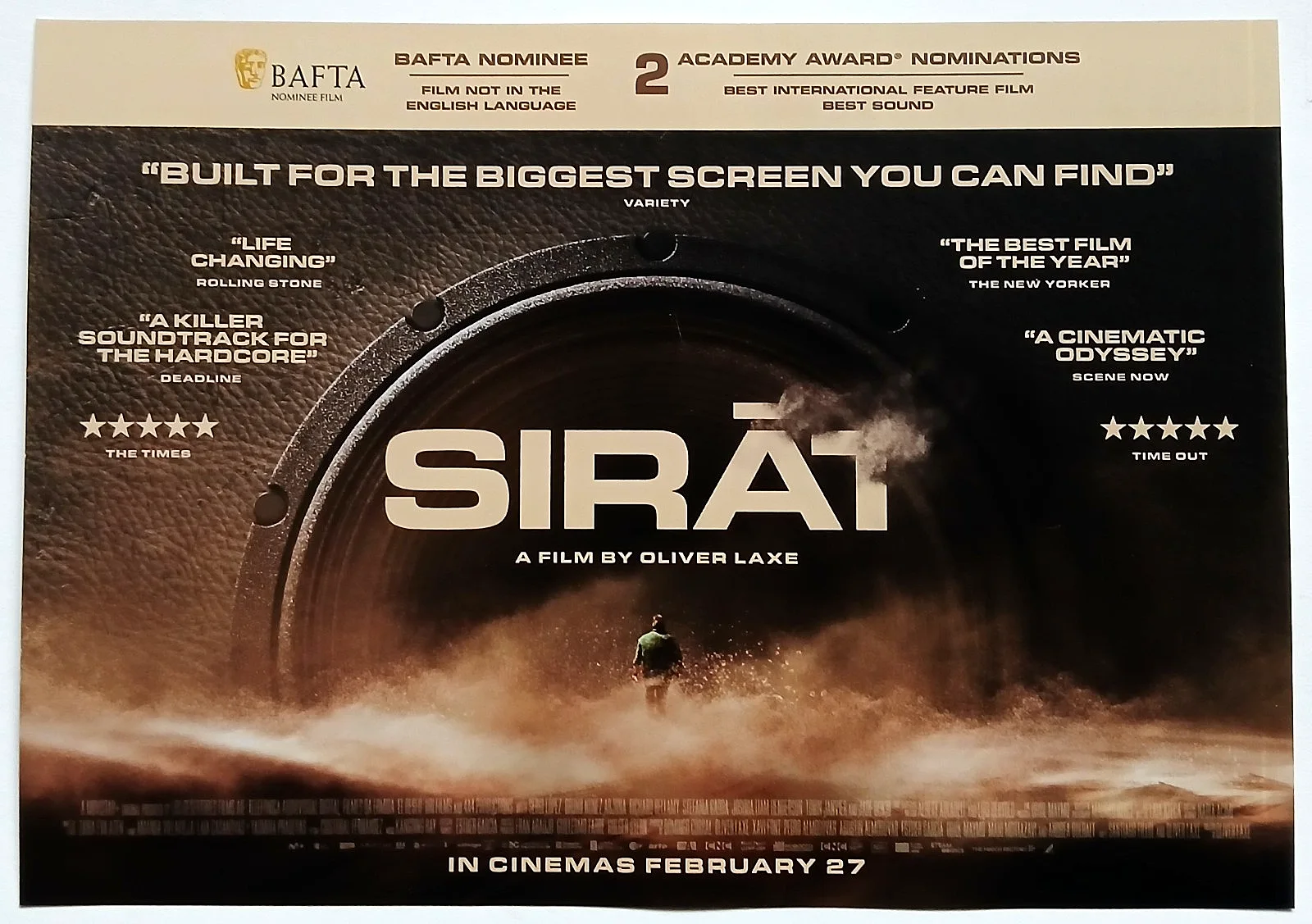 Sirat Film Movie Flyers x 2 Oliver Laxe ( Not a DVD ), image 5