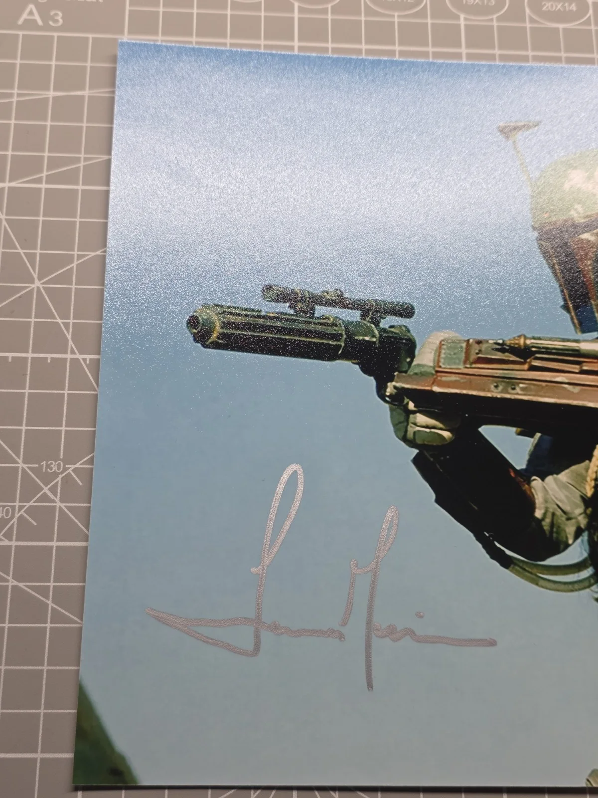 temuera morrison — Temuera Morrison 8x10 Star Wars Boba Fett Photo Signed Beckett Authenticated, изображение 2