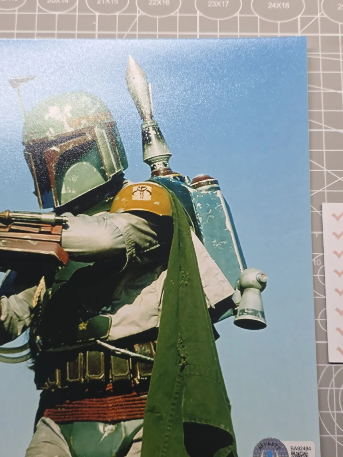 temuera morrison — Temuera Morrison 8x10 Star Wars Boba Fett Photo Signed Beckett Authenticated, изображение 5