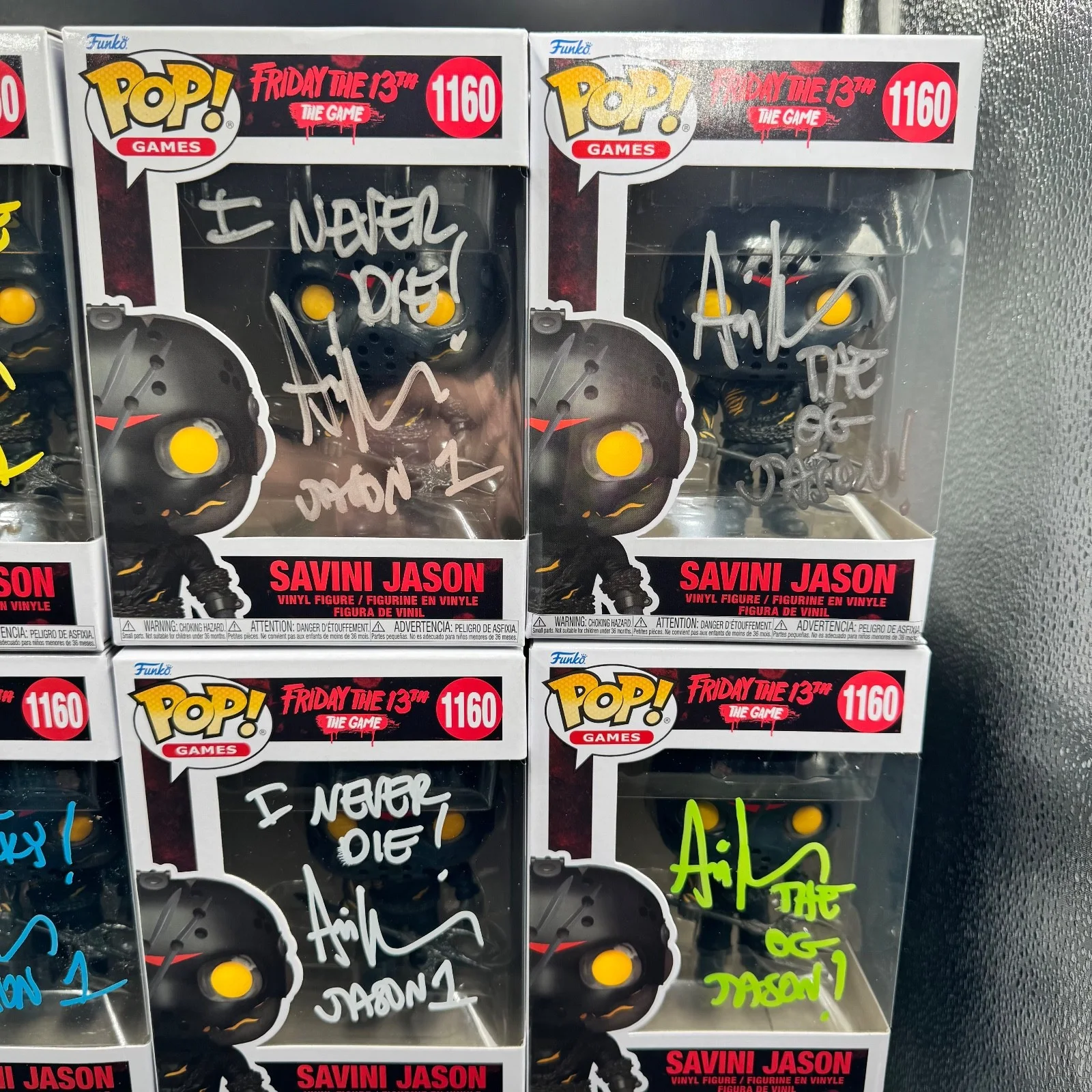 Ari Lehman — Ari Lehman Signed Jason Voorhees Savini Funko - Beckett - PICK YOUR INSCRIPTION!, изображение 5