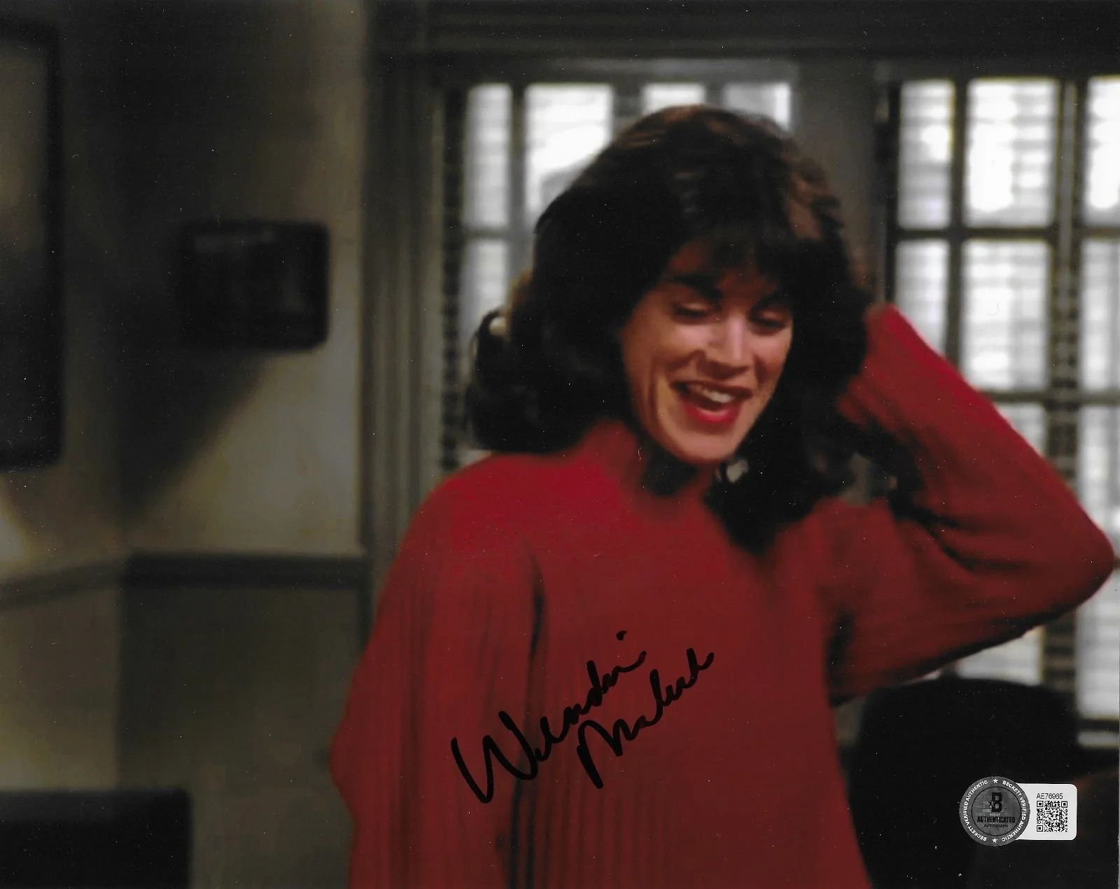 Wendy Malick — Wendy Malick Seinfeld BAS Signed 8x10 Photo Autographed Kiss Hello Hairdo 65