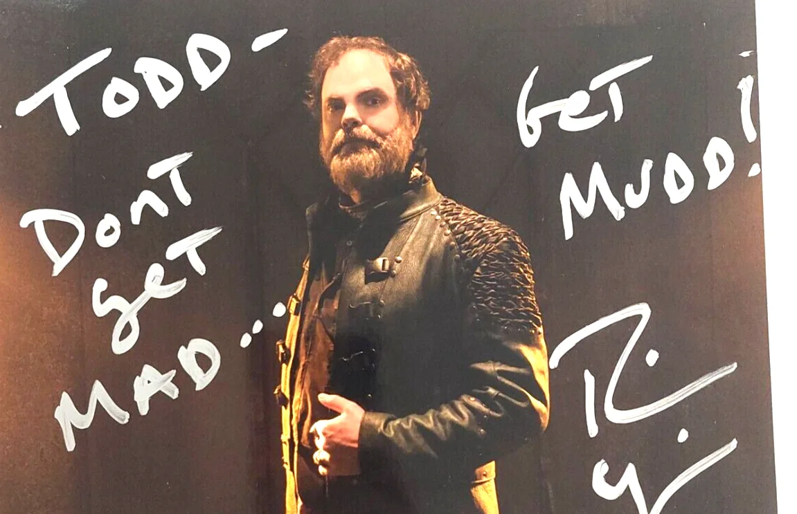 Rainn Wilson — Rainn Wilson Signed 8x10 Photo Star Trek Harry Mudd “Don’t Get Mad Get Mudd” Aut, изображение 3