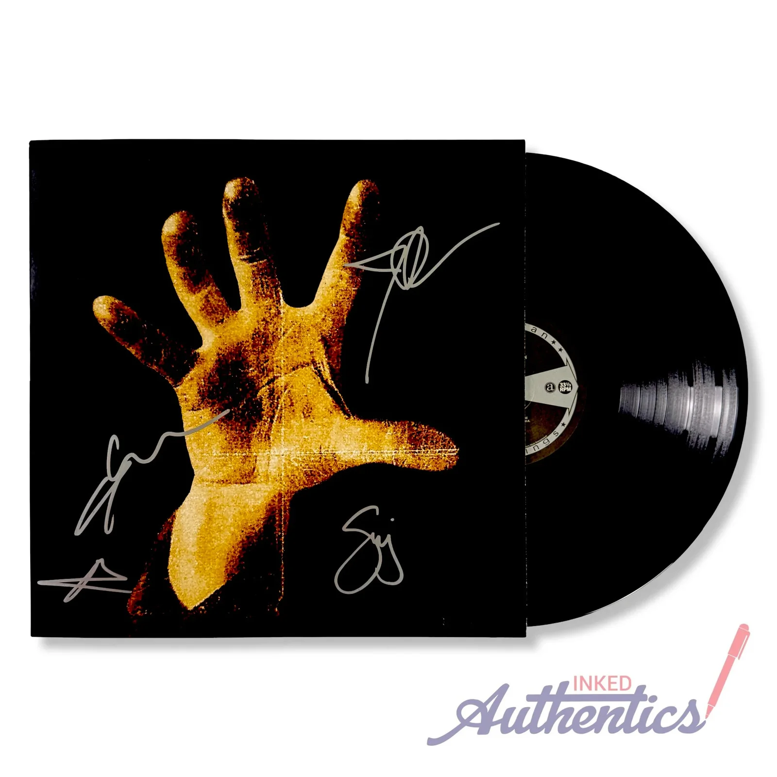 System of a Down Signed Autographed Vinyl LP “System of a Down” PSA/DNA Authenti, image 2