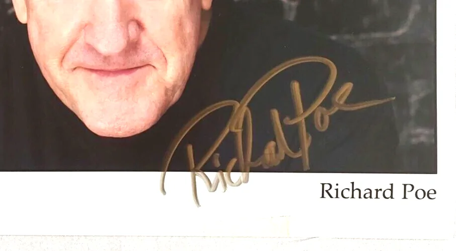 Richard Poe — Richard Poe Signed 8x10 Photo Autograph Star Trek DS9 Burn After Reading Peacema, image 3