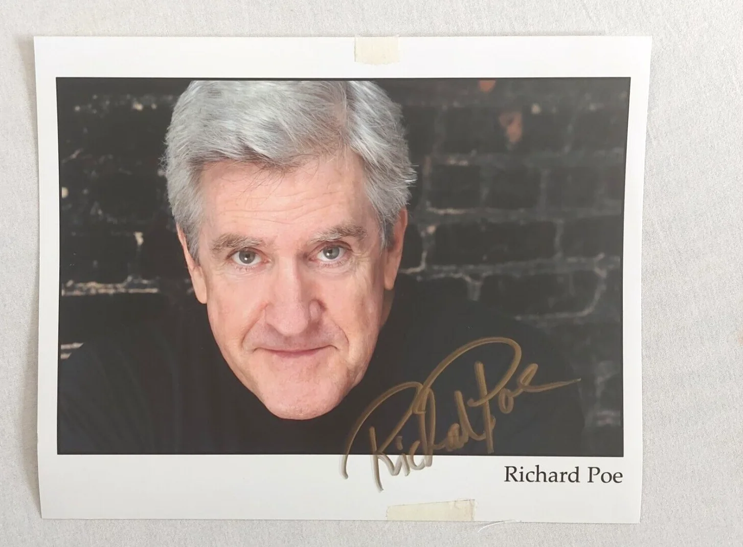 Richard Poe — Richard Poe Signed 8x10 Photo Autograph Star Trek DS9 Burn After Reading Peacema, image 4
