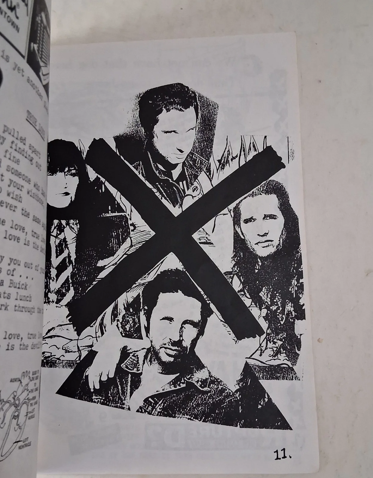 X. The X Song Book 1977 signed Exene ( Chervenka), изображение 2