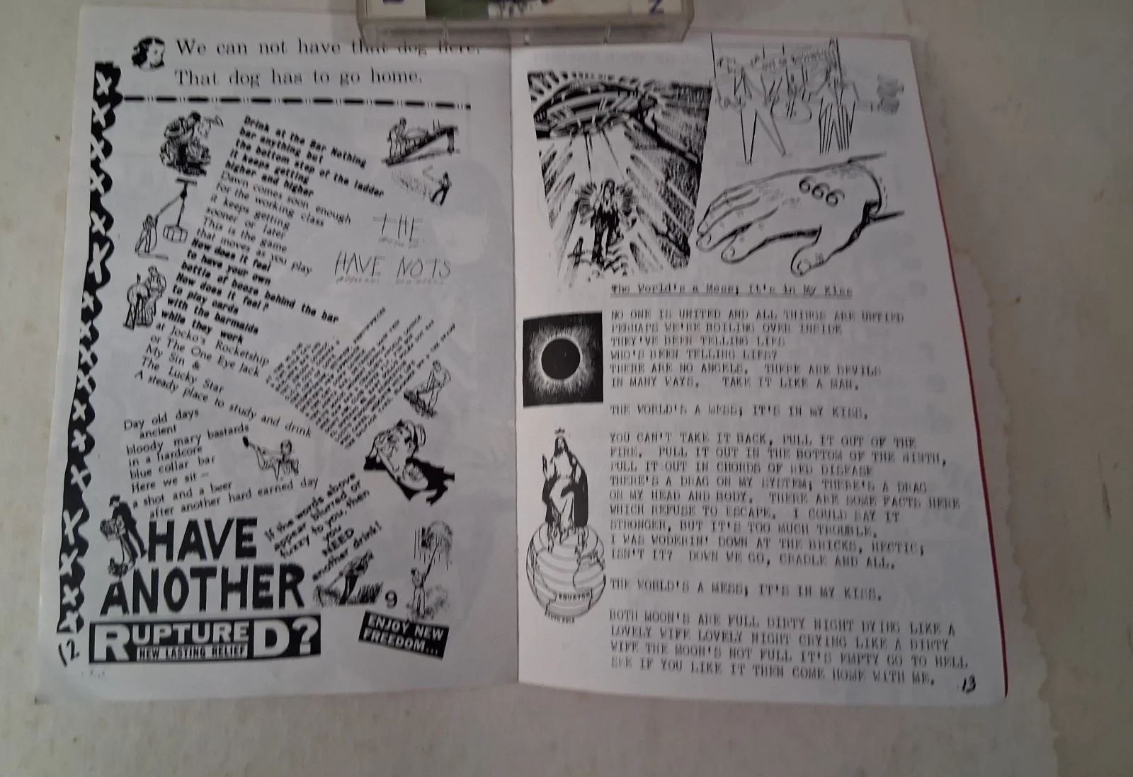 X. The X Song Book 1977 signed Exene ( Chervenka), изображение 5