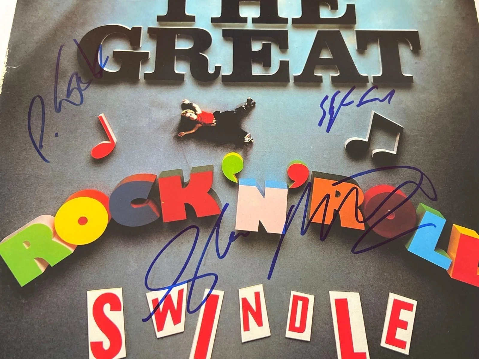 Sex Pistols Group Signed "The Great Rock N' Roll Swindle" Album (3 Sigs) (BAS), изображение 2