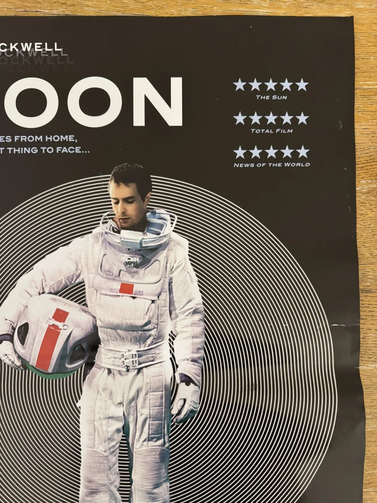 Moon Sam Rockwell 2009 Promo Video Shop Movie Poster very rare, изображение 3