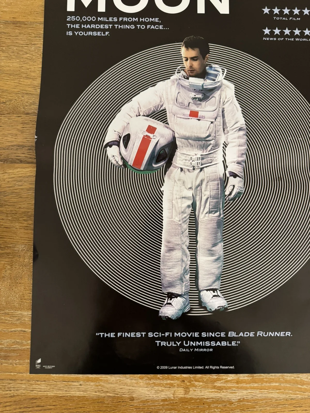 Moon Sam Rockwell 2009 Promo Video Shop Movie Poster very rare, изображение 4