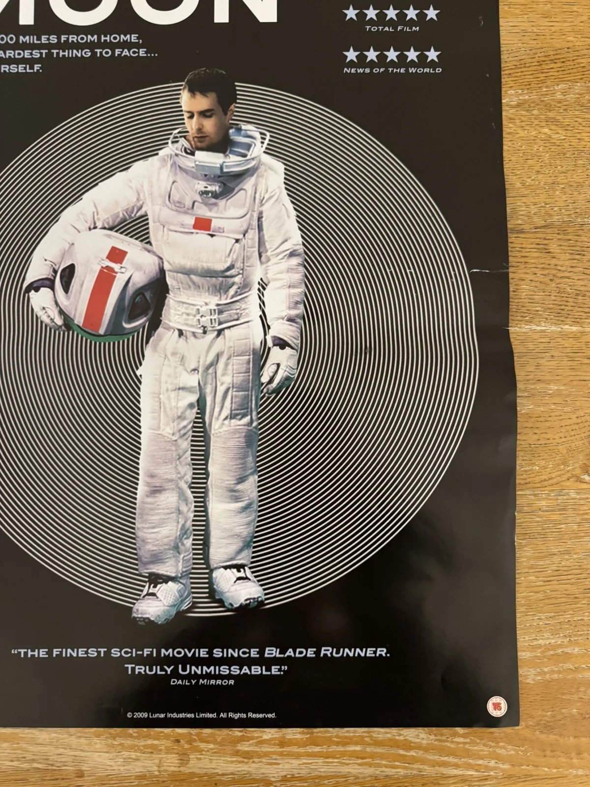 Moon Sam Rockwell 2009 Promo Video Shop Movie Poster very rare, изображение 5
