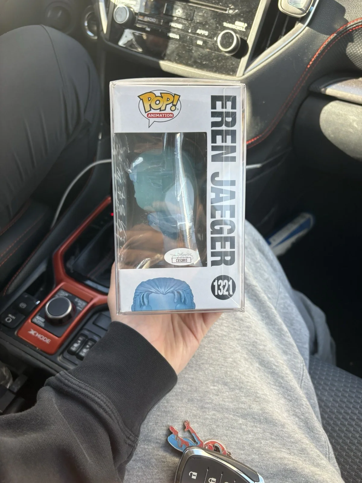 Bryce Papenbrook — Funko Pop! Attack on Titan Eren Jaeger #1321 Signed Bryce Papenbrook JSA, image 4
