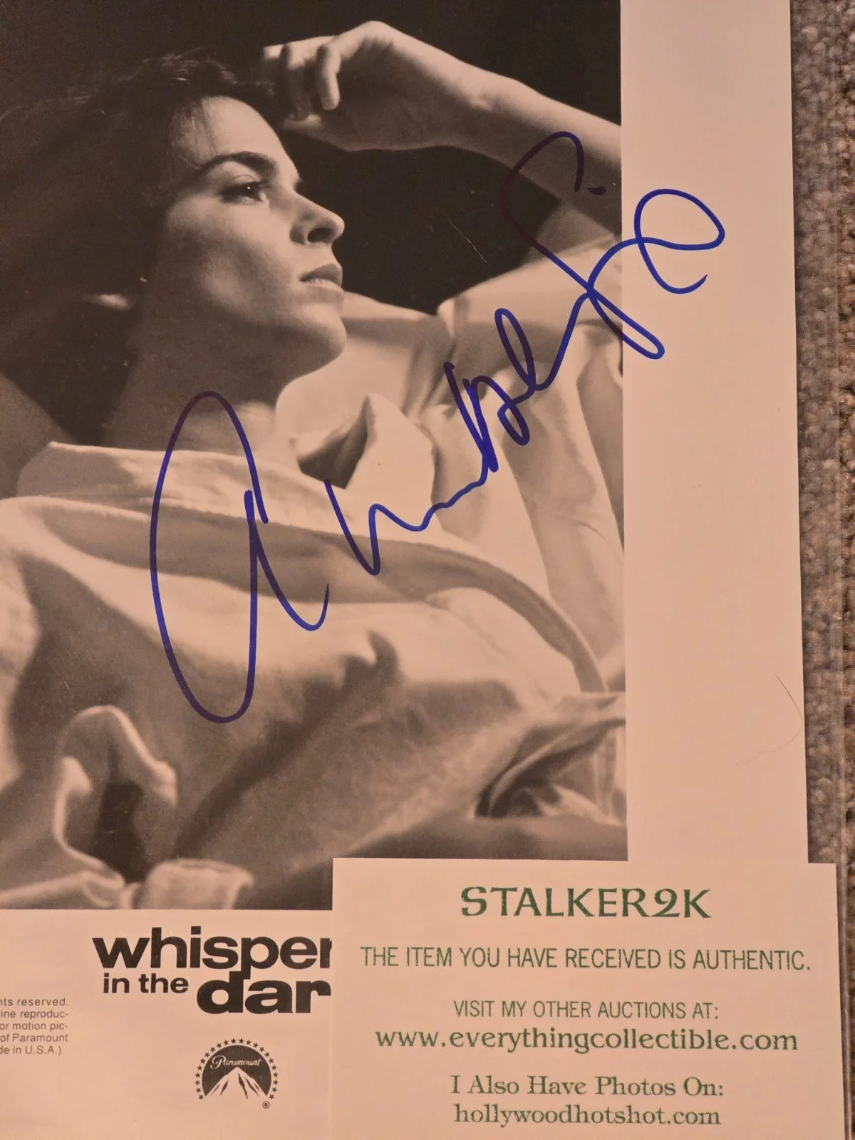Kathryn Harrold ("Chicago Hope") - Genuine Autograph 8"x 10" Photo - RARE GEM!, image 2