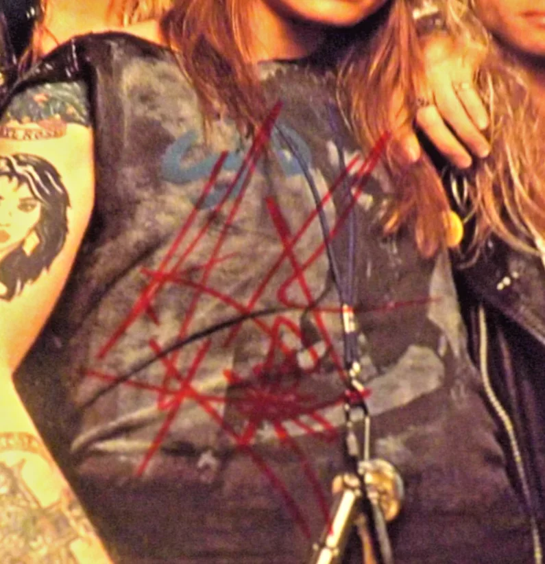 SLASH & Axl Signed ' Rolling Stone Magazine ' Framed, image 5
