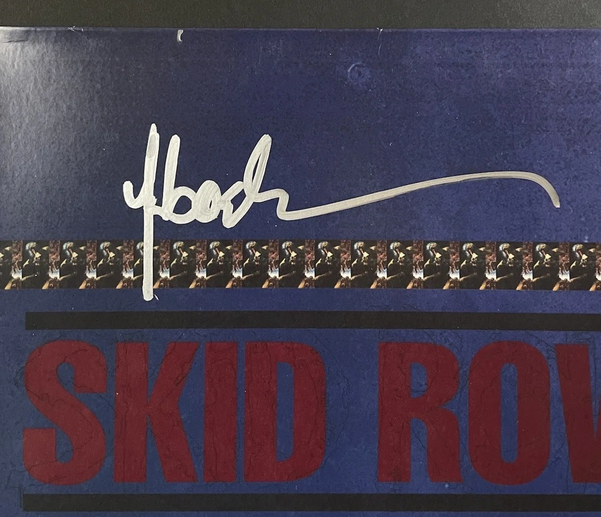 Sebastian Bach Signed Skid Row Subhuman Race Album Vinyl Record, изображение 2