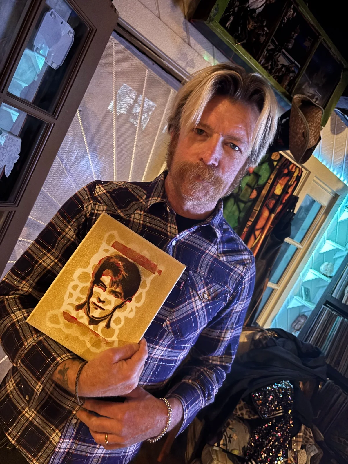 Eagles of Death Metal | Jesse Hughes Art of David Bowie | Personal Autograph, изображение 2