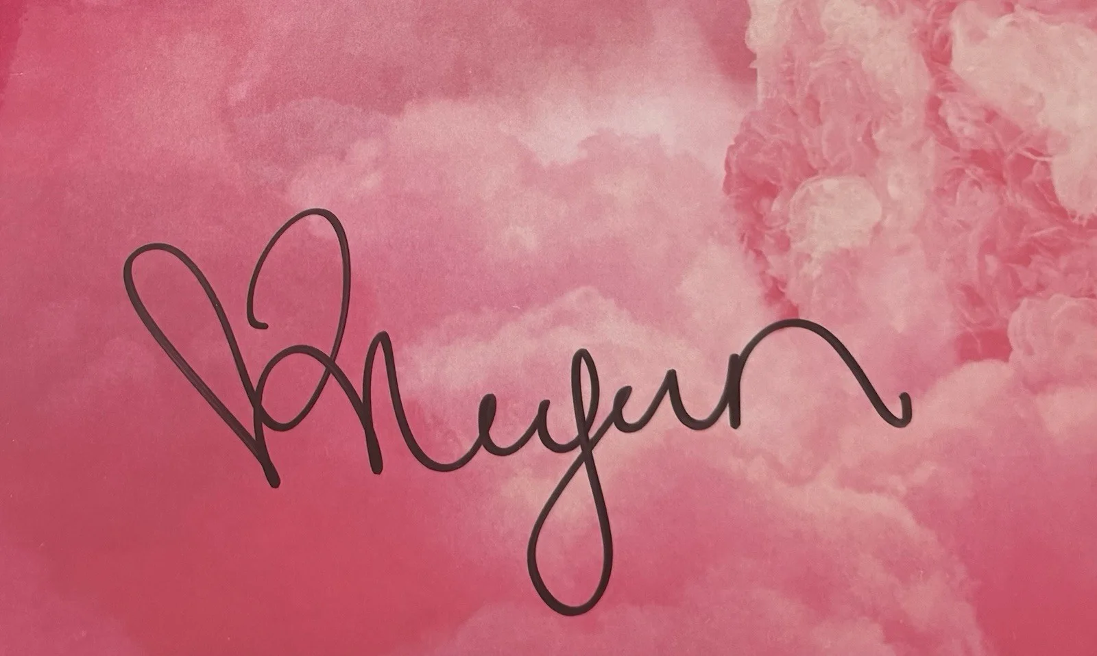 Megan Moroney Signed Cloud 9 Pink Vinyl Record Country Music Star Sealed, изображение 2