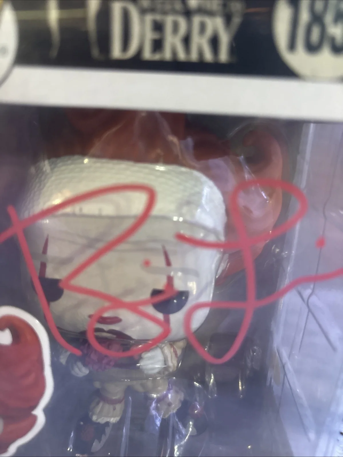 Bill Skarsgard — Pennywise Clown Funko Pop! signed by Bill Skarsgard Autograph W/ COA - IT Derry, image 4