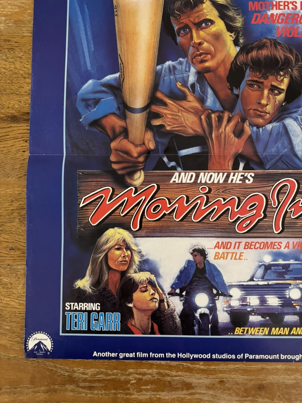 Moving In Video Shop VHS Poster 1985 rare, изображение 3