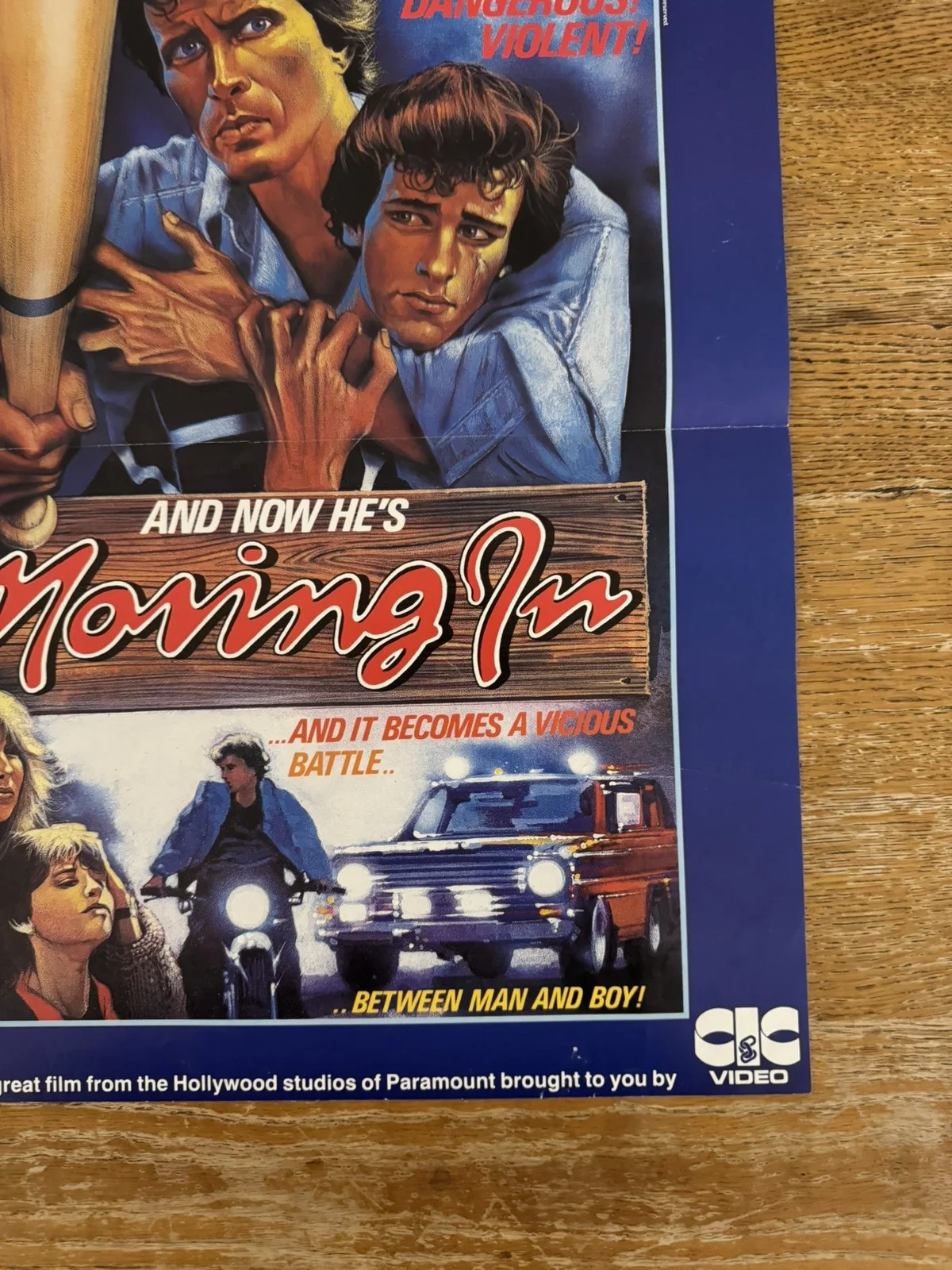 Moving In Video Shop VHS Poster 1985 rare, изображение 4