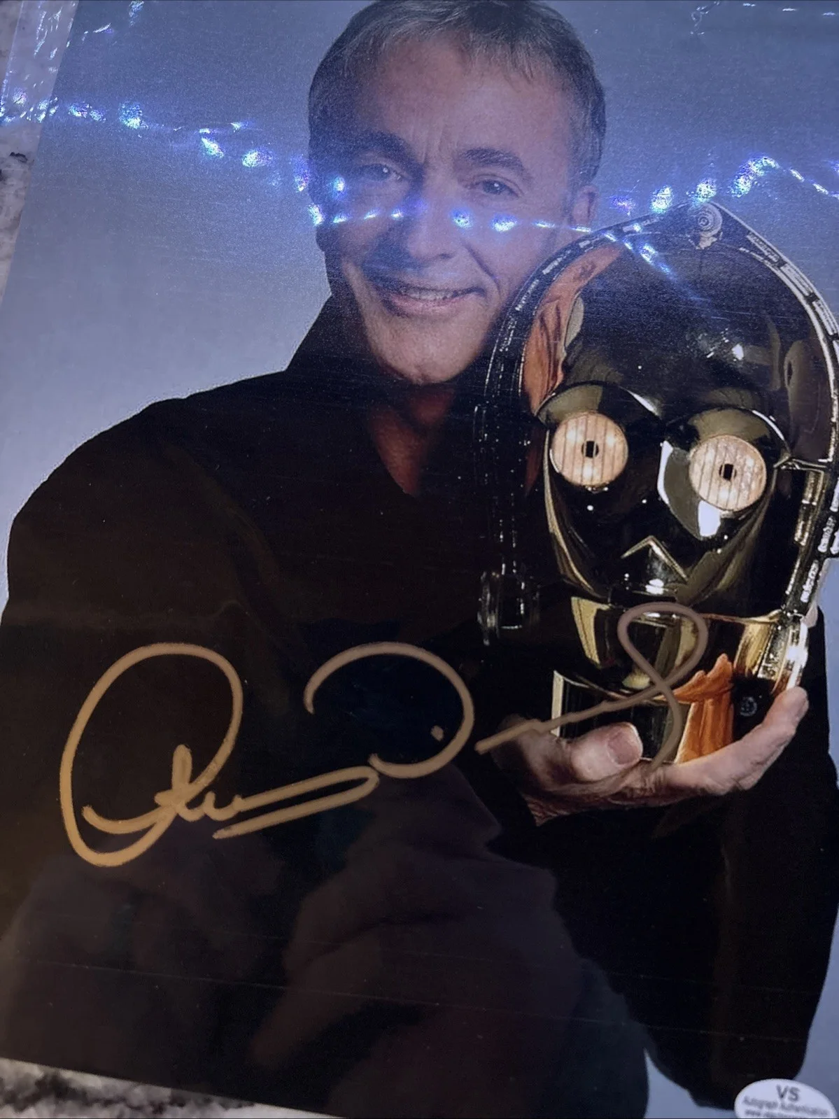 Anthony Daniels — Anthony Daniels C-3PO Star Wars Legend signed 8 x 10 photo W/ COA, изображение 2