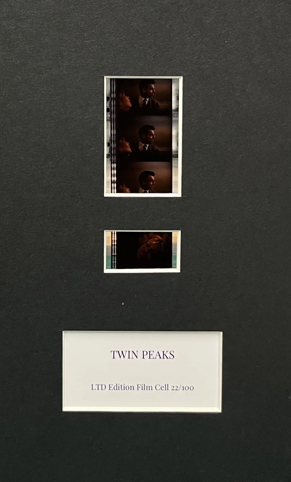 TWIN PEAKS. Fire Walk with Me. . 35mm Film Cell Mounted Display, image 2