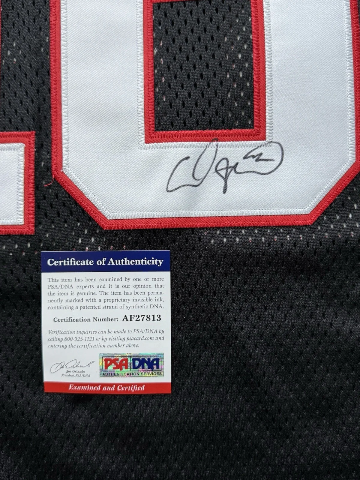 Adam Sandler Signed Mean Machine Longest Yard Jersey With PSA Verified Cert!, image 2
