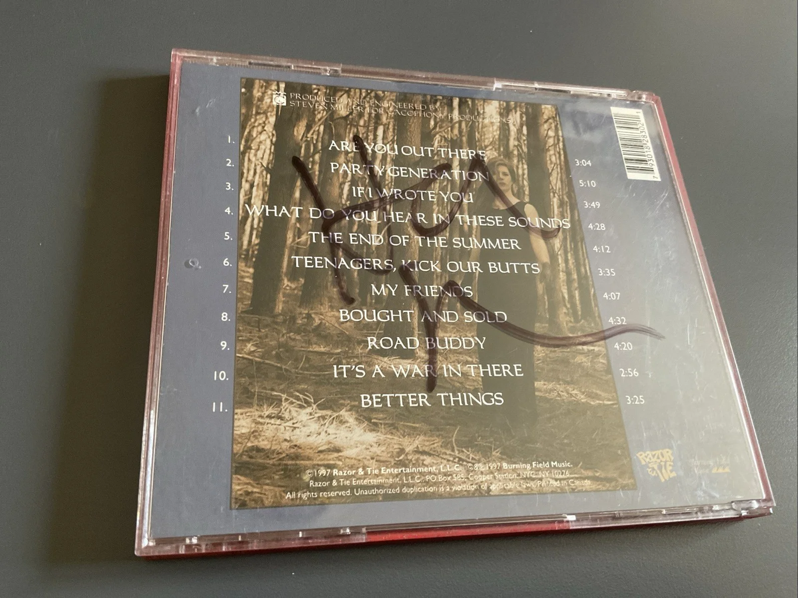 trash humpers soundtrack harmony korine cdr signed, image 4