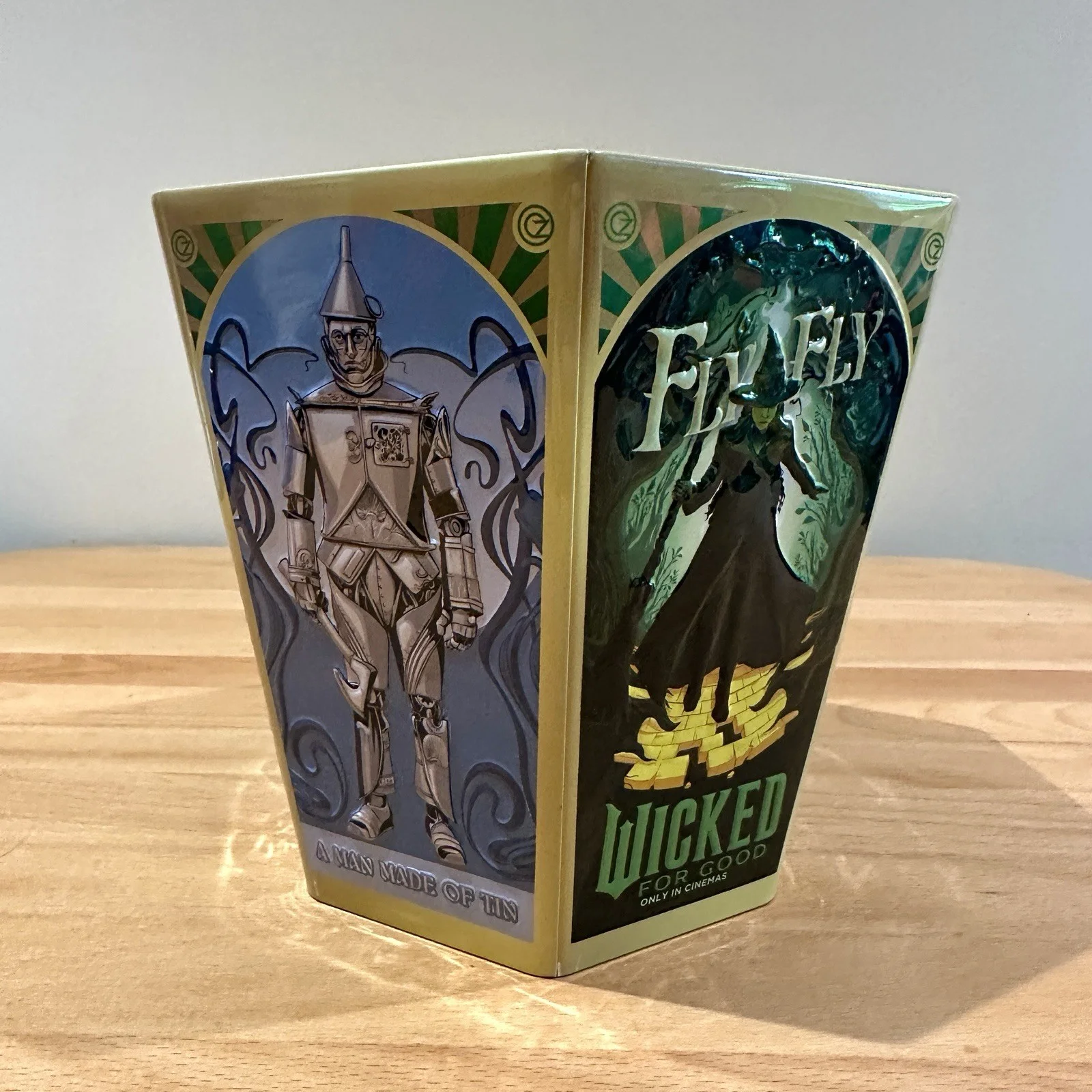 Wicked For Good - Vue Cinema Popcorn Tin Bucket - Limited Edition 2025, image 2