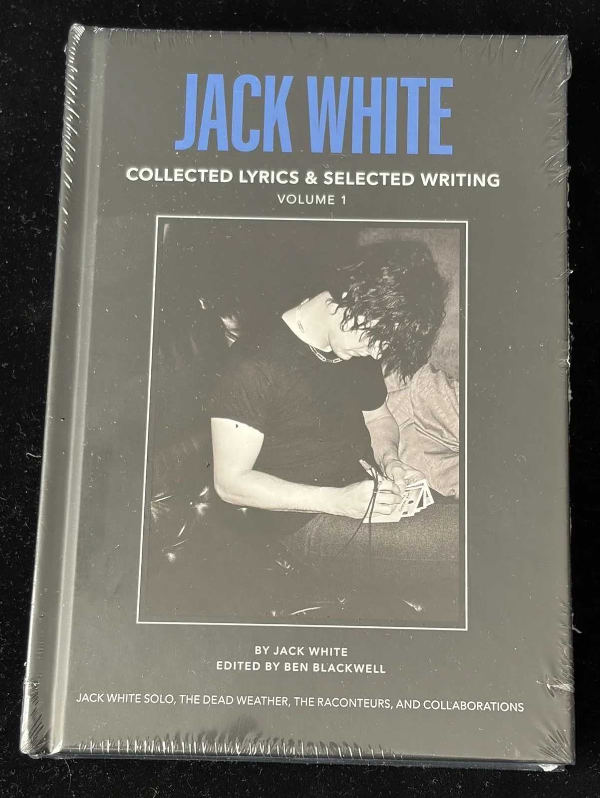 Jack White SIGNED BOOK Collected Lyrics & Selected Writing Volume 1 BAS COA Auto, image 2